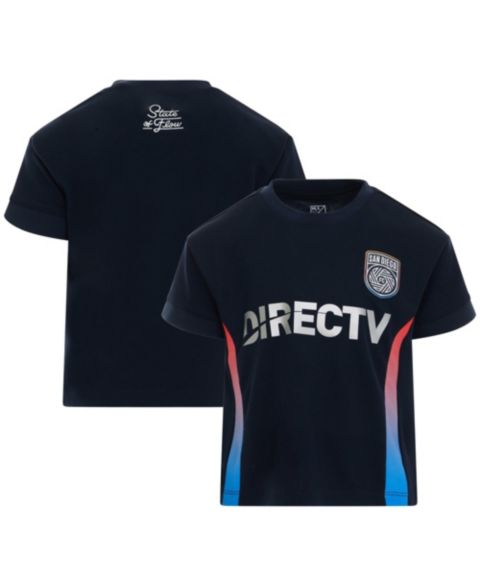 Топ adidas Navy San Diego FC 2026 State of Flow Replica Jersey для мальчиков-малышей