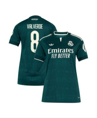 Women's Federico Valverde Green Real Madrid 2026/27 Away Replica Jersey