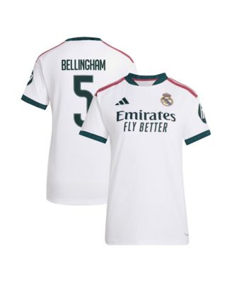 Women's Jude Bellingham White Real Madrid 2026/27 Home Replica Jersey