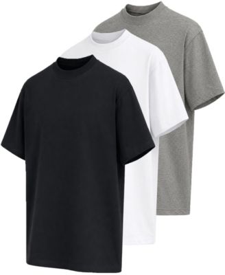 Men's Heavyweight Cotton Drop-Shoulder T-Shirt, 3-Pack