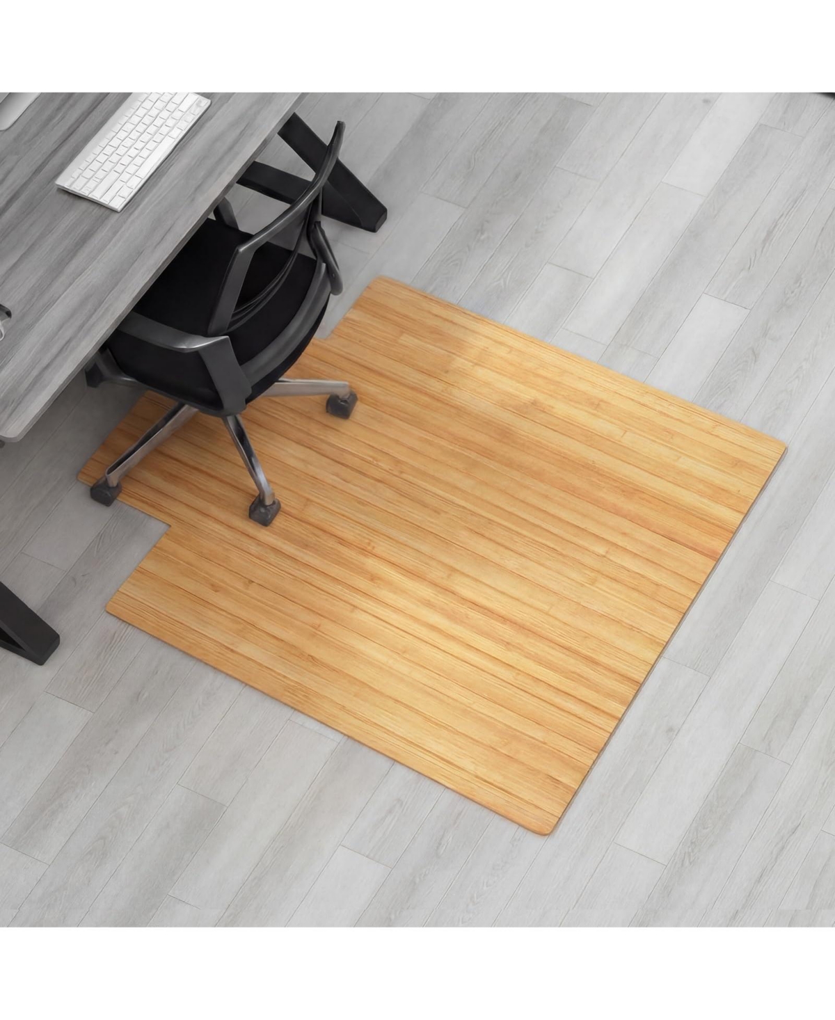 Danrong Office Chair Mat Anti Slip Carpet Floor Protector Thick Roll Up