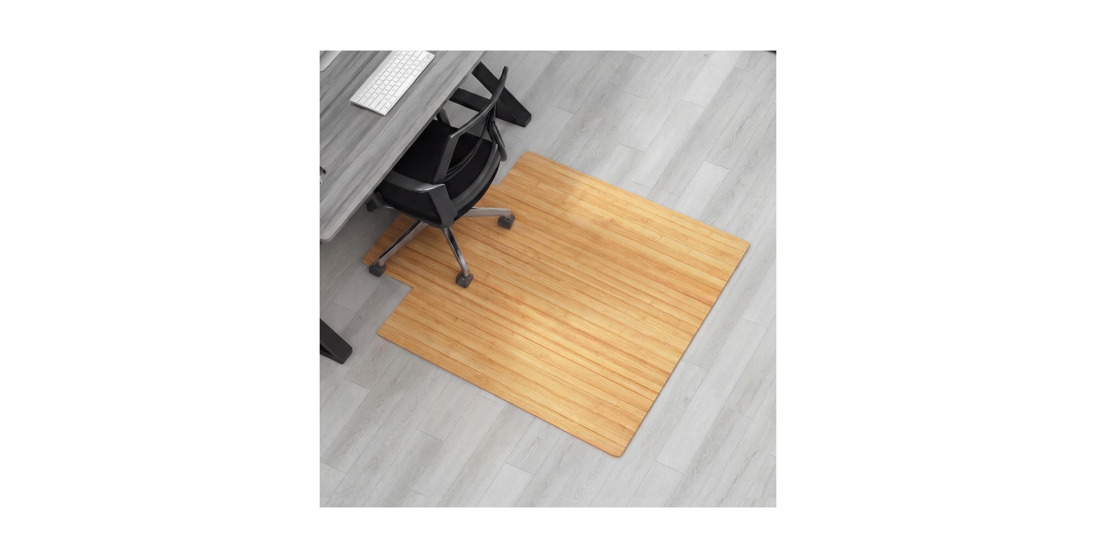 Danrong Office Chair Mat Anti Slip Carpet Floor Protector Thick Roll Up