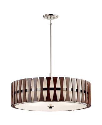 Cirus 30" Wide 5-Light Modern Drum Pendant