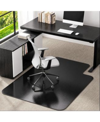 Heavy Duty Low Pile Carpet Chair Mat Smooth Glide Non Slip Desk Protector