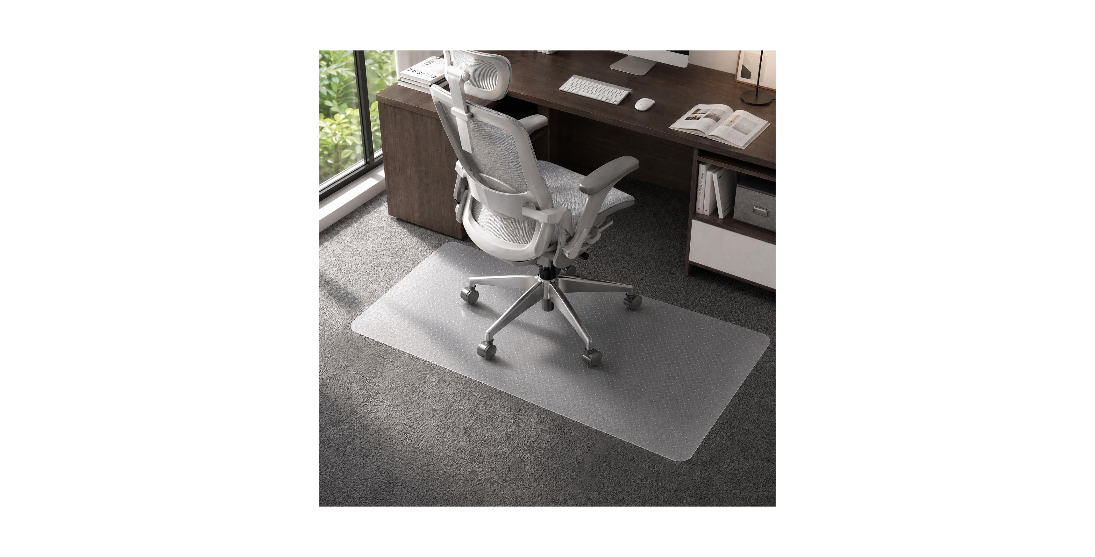Danrong Heavy Duty Carpet Chair Mat Smooth Quiet Glide Protector For Home Office Gaming Room