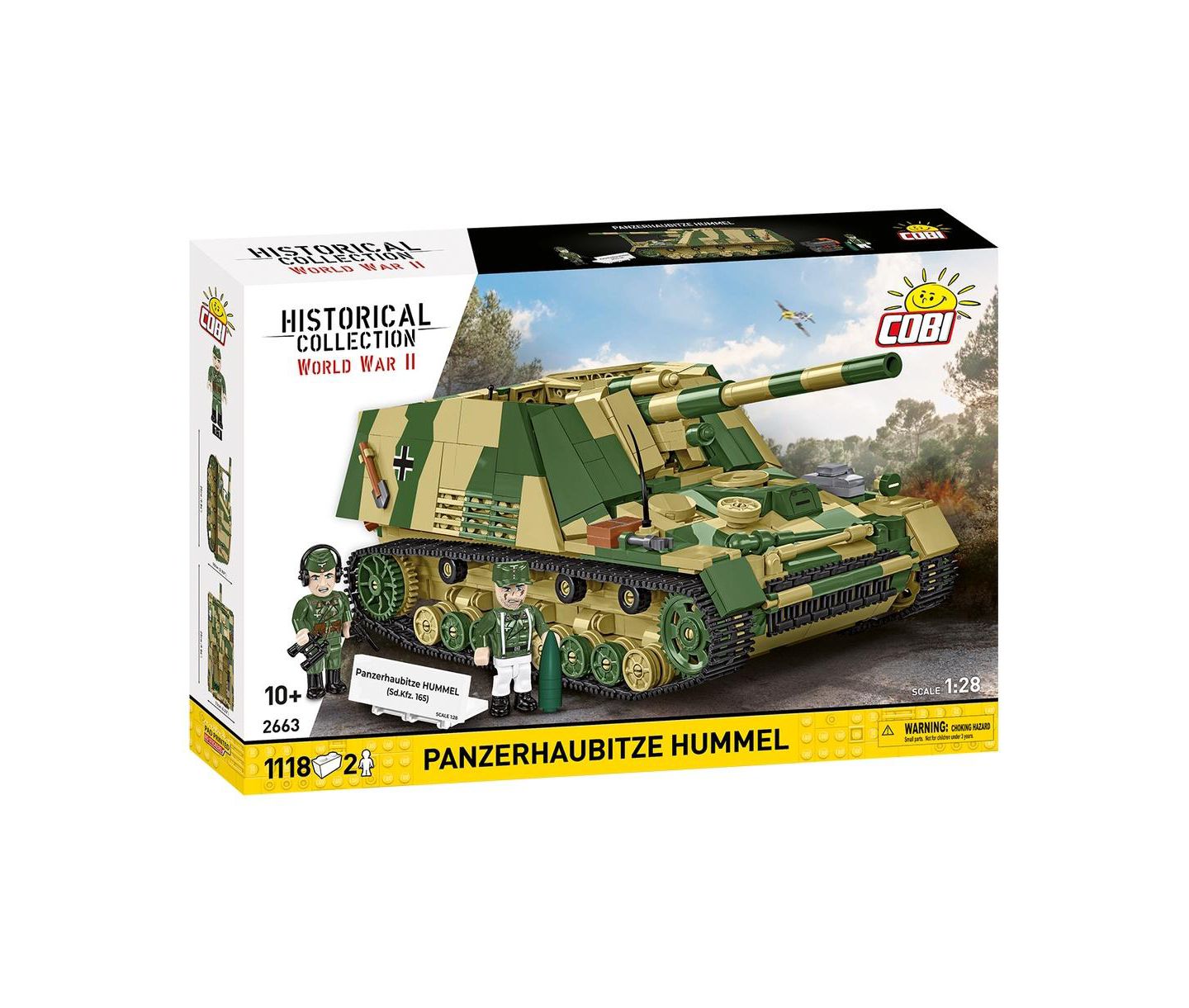 Детский конструктор COBI Historical Collection Wwii Panzerhaubitze Hummel 1,118-Piece Building Set, Ages 10+ — фото 1