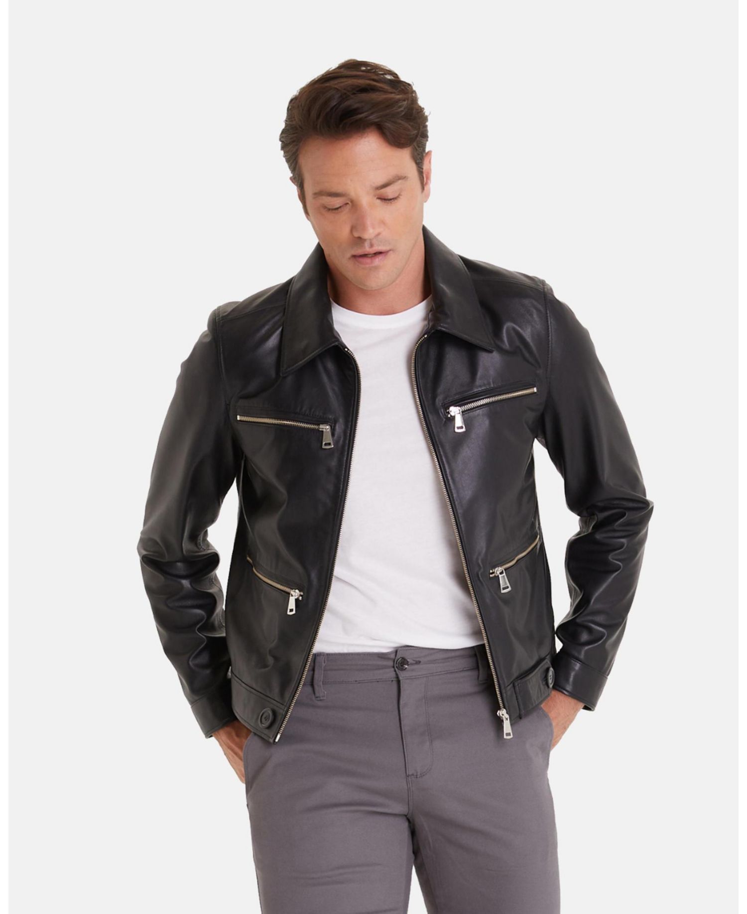 Men's Marcus Leather Jacket