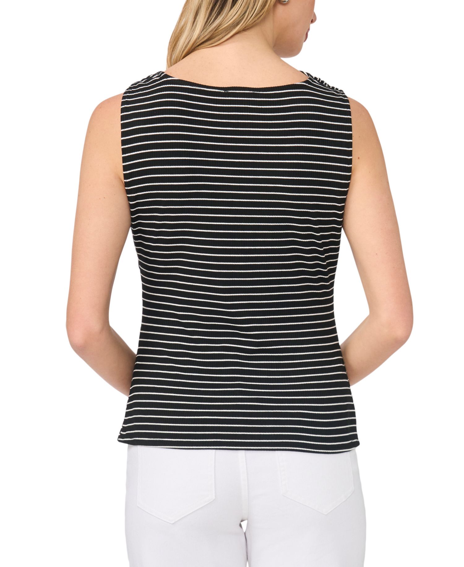 Women's Asymmetrical Ruched Cowl Neck Knit Top