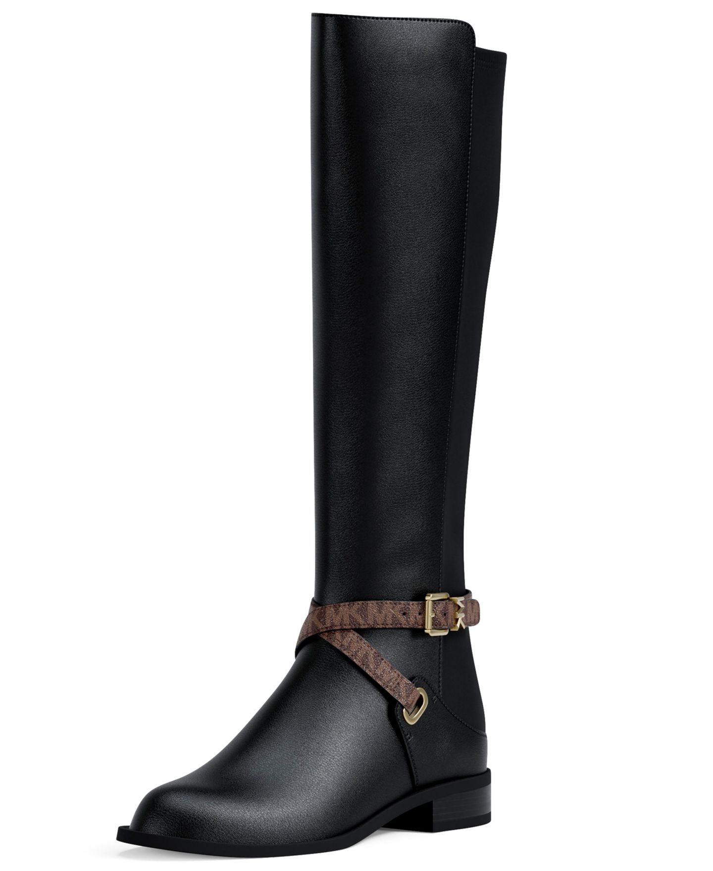 Женские ботинки Michael Kors Rachel Tall, цвет: Чёрный / Коричневый — фото 6