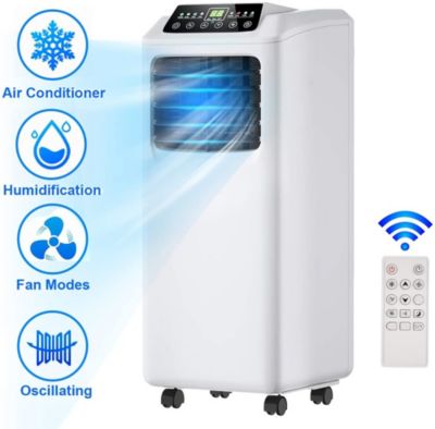 BTU Air Conditioner Dehumidifier Function Remote with Window Kit