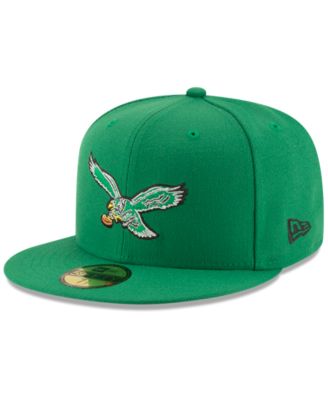 New Era Philadelphia Eagles Gothic Green Cap 59Fifty 5950 Fitted Édition Limitée