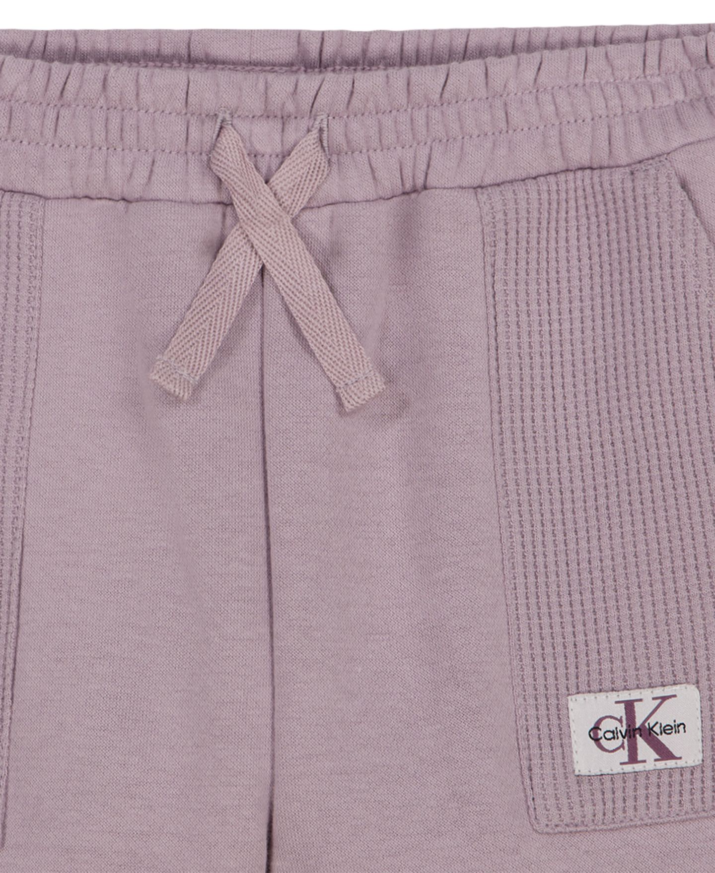 Calvin Klein Toddler and Girls' 2T-6X Long-Sleeve Sweatshirt and Wide-Leg Pants, 2-Piece Set, цвет: Nirvana — фото 7