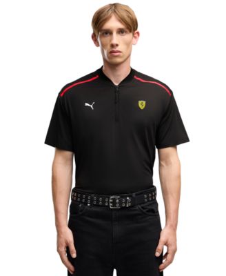 Men's Ferrari Cloudspun Half Zip Polo Shirt
