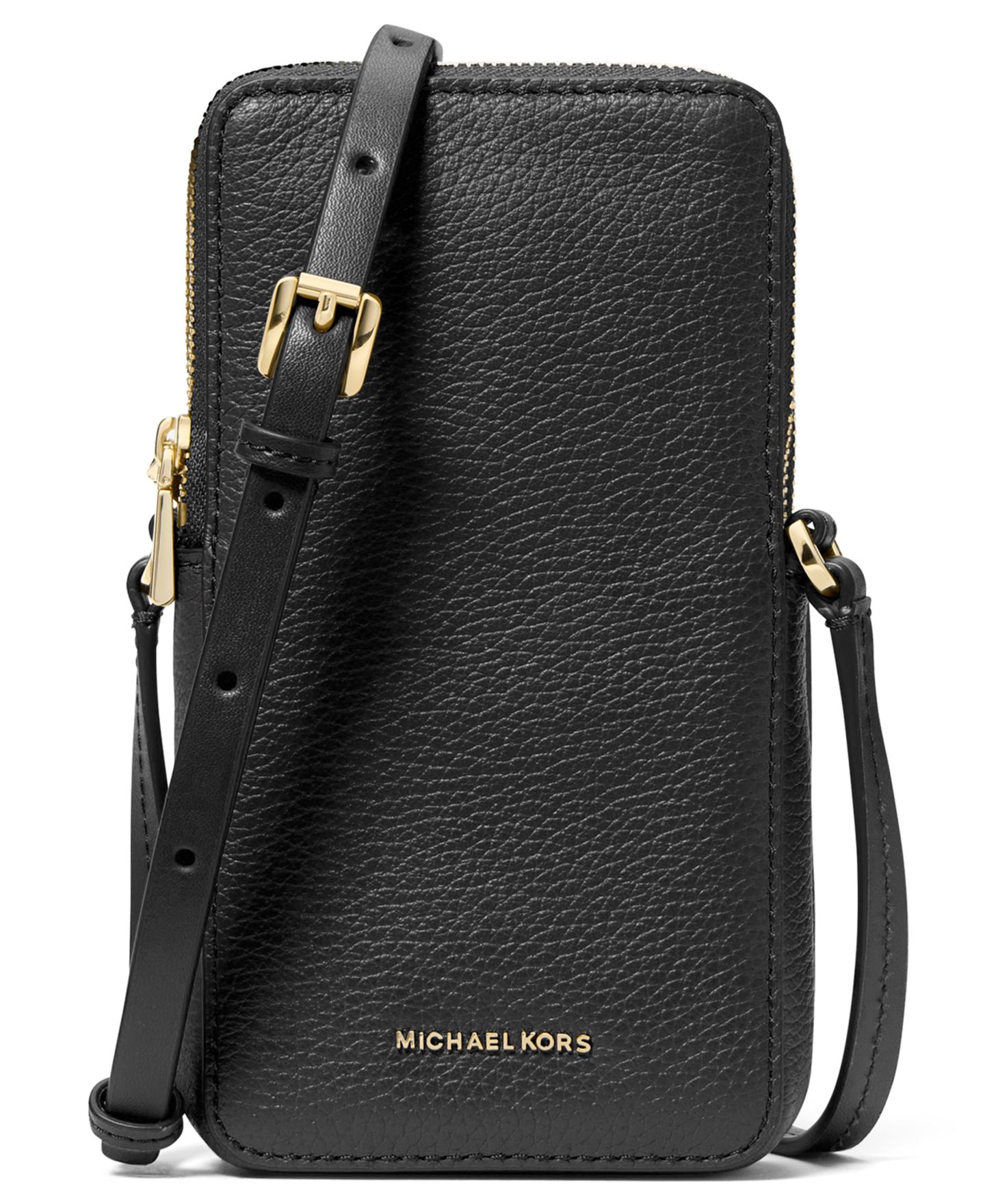 Женская сумка Michael Kors MICHAEL Jet Set Small North South Crossbody Handbag, цвет: Чёрный — фото 1