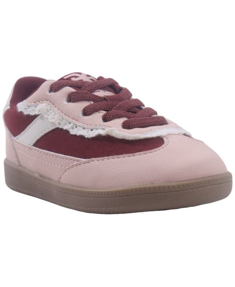 Кроссовки Sam Edelman Low Top Casual Tenny Kallen для девочек-малышей, цвет: Розовый