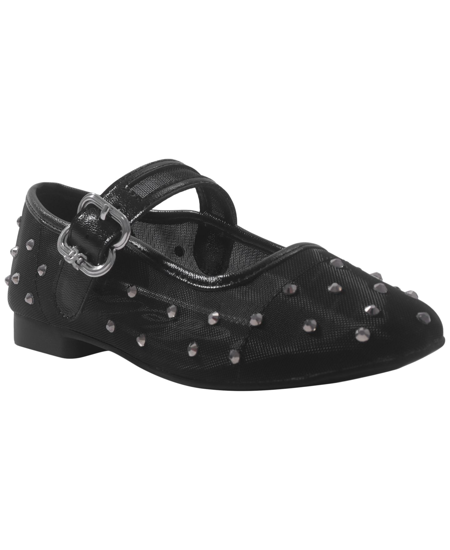 Балетки Sam Edelman Maeve Instep Strap Flats для девочек, цвет: Чёрный — фото 1