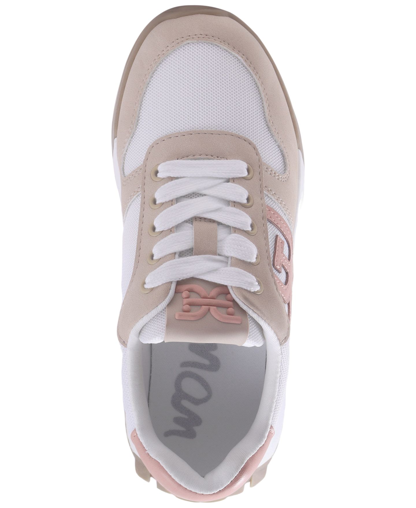 Кроссовки Sam Edelman Lenny Lee Low-Top Lace-Up Athletic для девочек, цвет: Розовый — фото 4