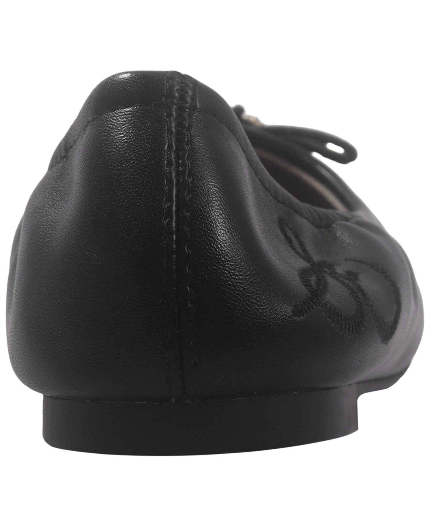 Балетки Sam Edelman Felicia Flex Round Toe Ballet Flats для девочек, цвет: Чёрный — фото 3
