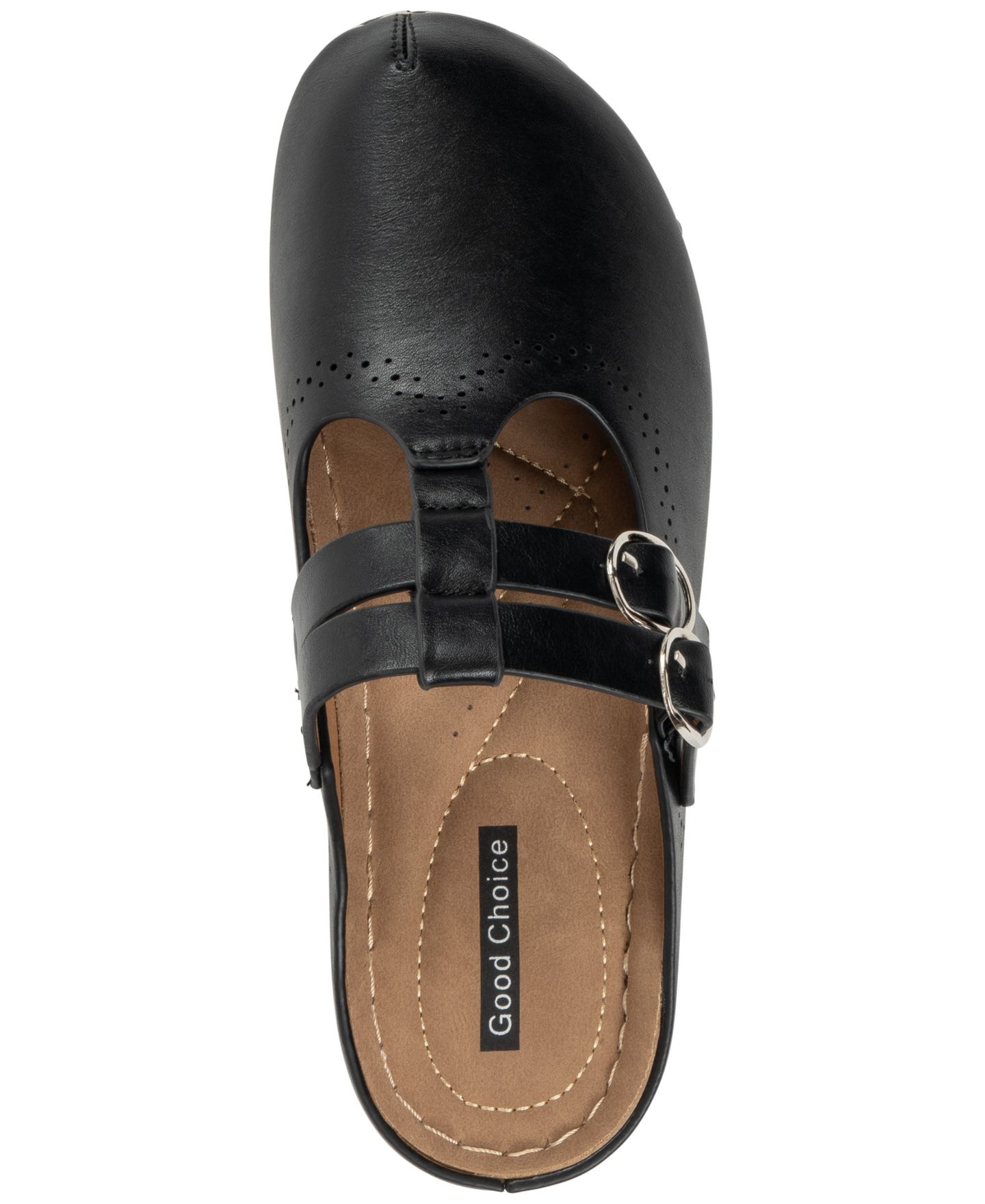 Женские сабо GC Shoes Lalana Mary Jane Slip On, цвет: Чёрный — фото 4