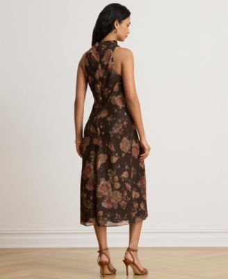 brown day dress for women Dresses Sleeve feature Trumpet/Mermaid Jerry Cantrell with his Color:Verona Floral Buttercup Multi
