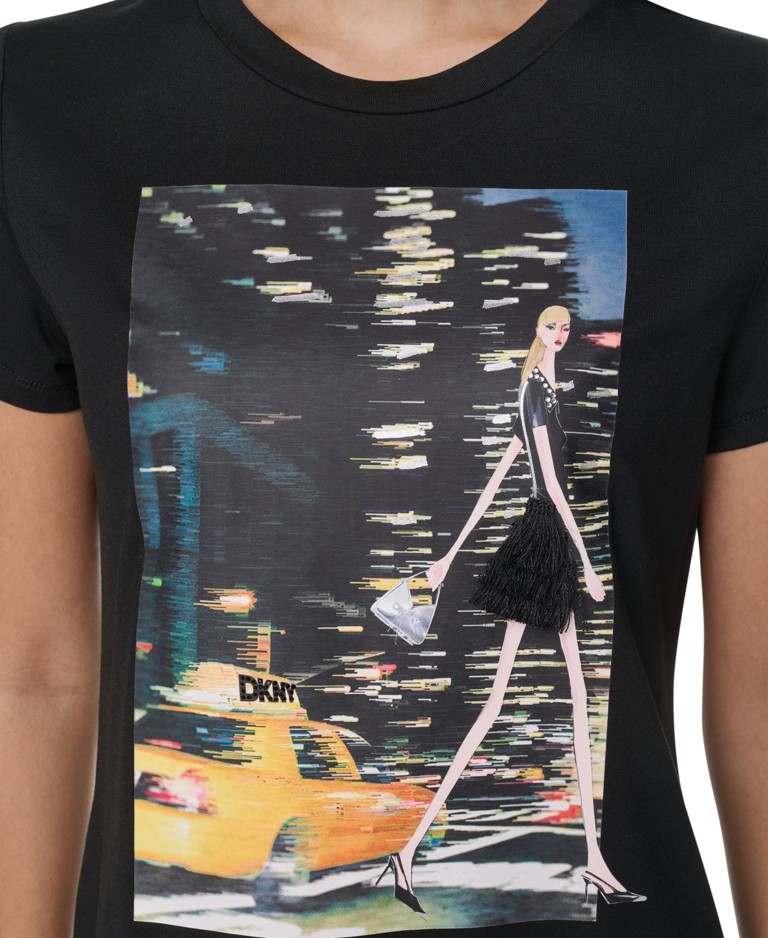 Women's NYC Nights Short-Sleeve Crewneck T-Shirt