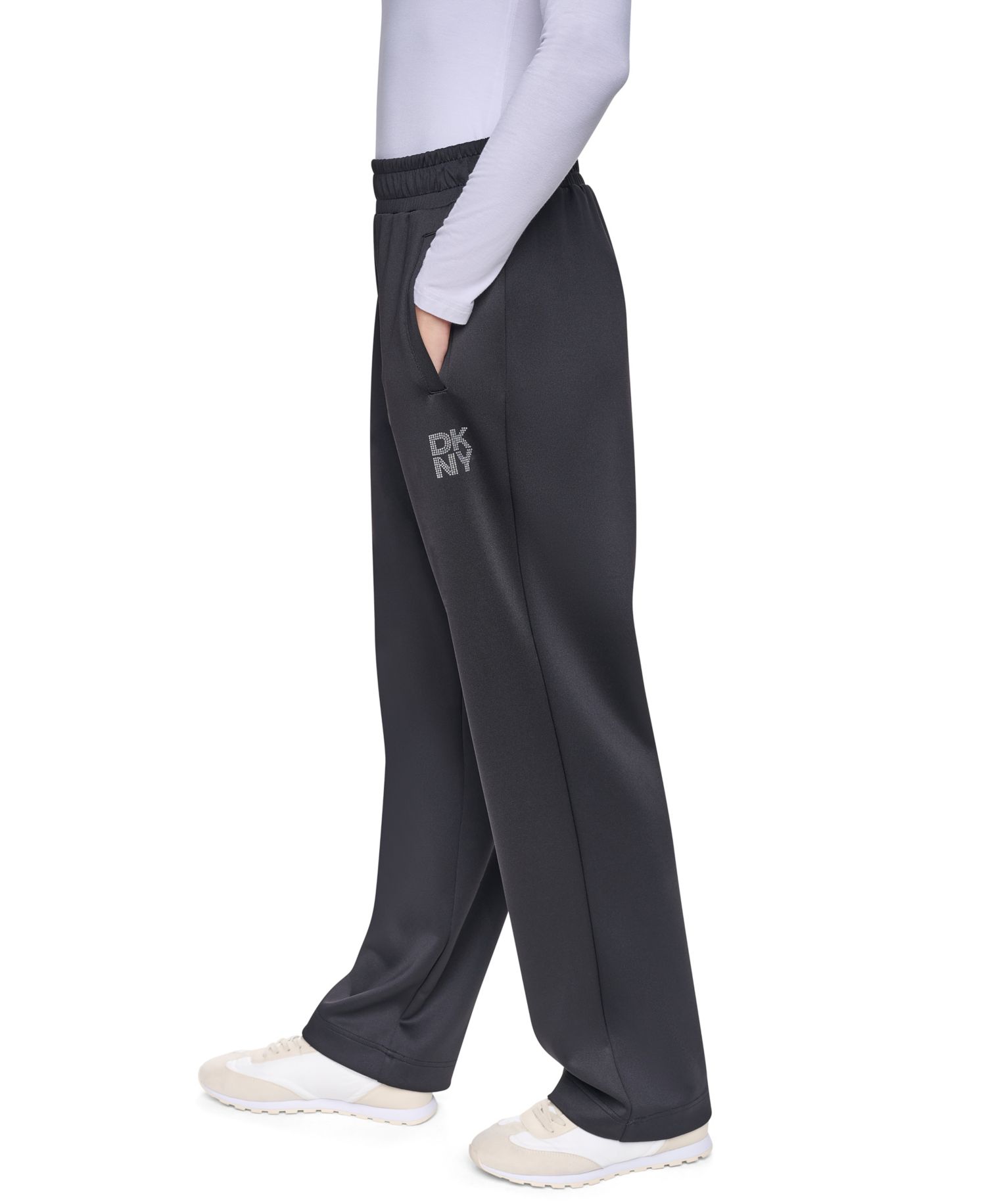 Women's Stack Logo Tapered Pull-On Knit Pant