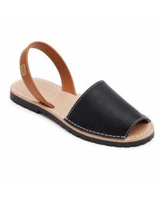 Women's Menorquina Leather Avarca Sandals Slip on