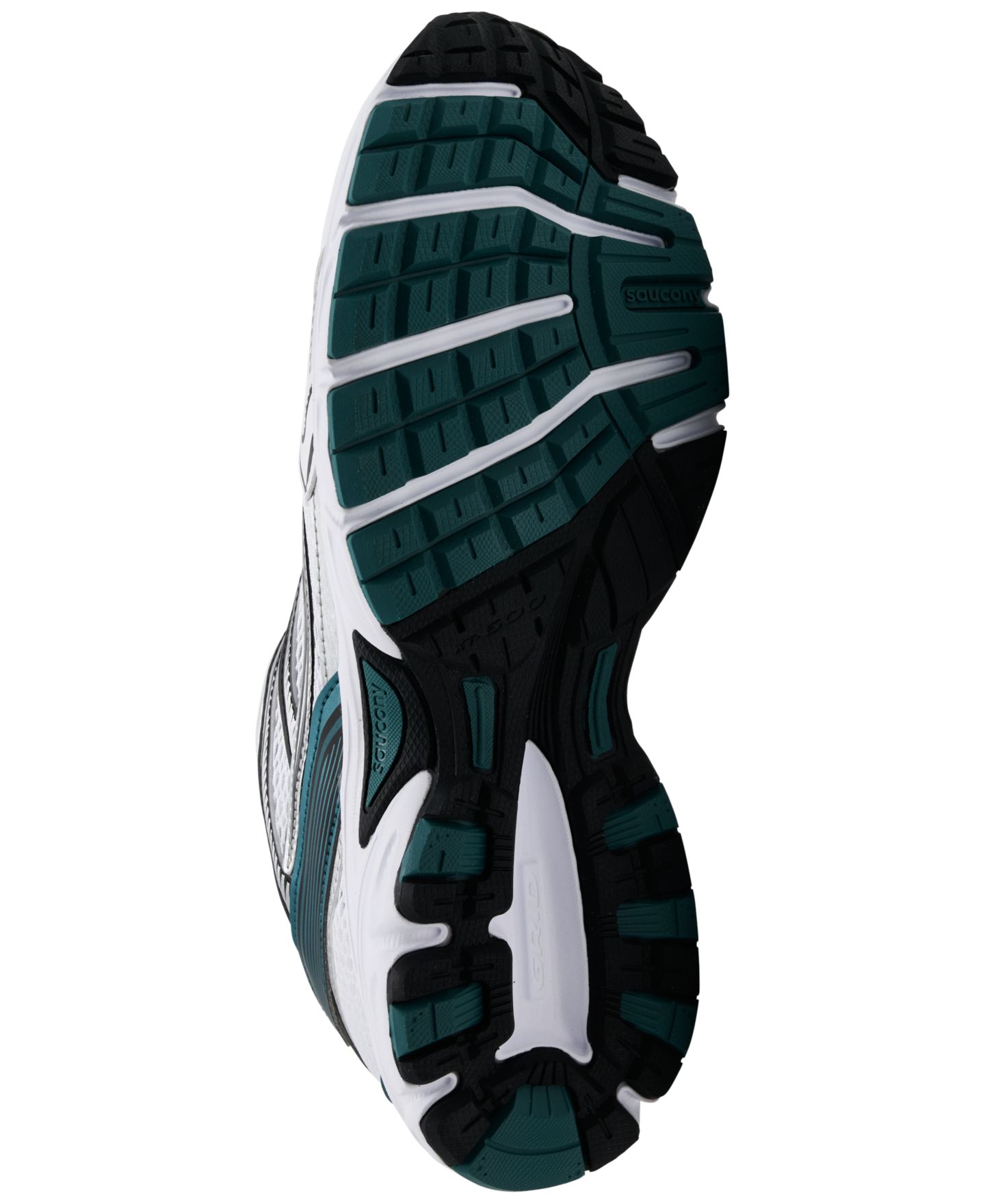 Мужские кроссовки Saucony Ride Millennium Retro Low-Top Mesh, цвет: Белый / Зелёный — фото 6
