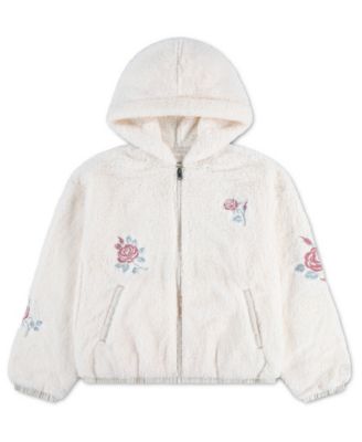 Girls' 5-16 Sherpa Full-Zip Hoodie