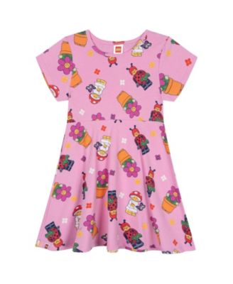 Baby Girls' Short-Sleeve Skater Dress