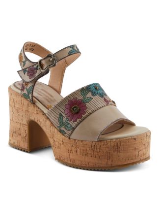 Women's Halena Platform with Rubber Sole Sandals