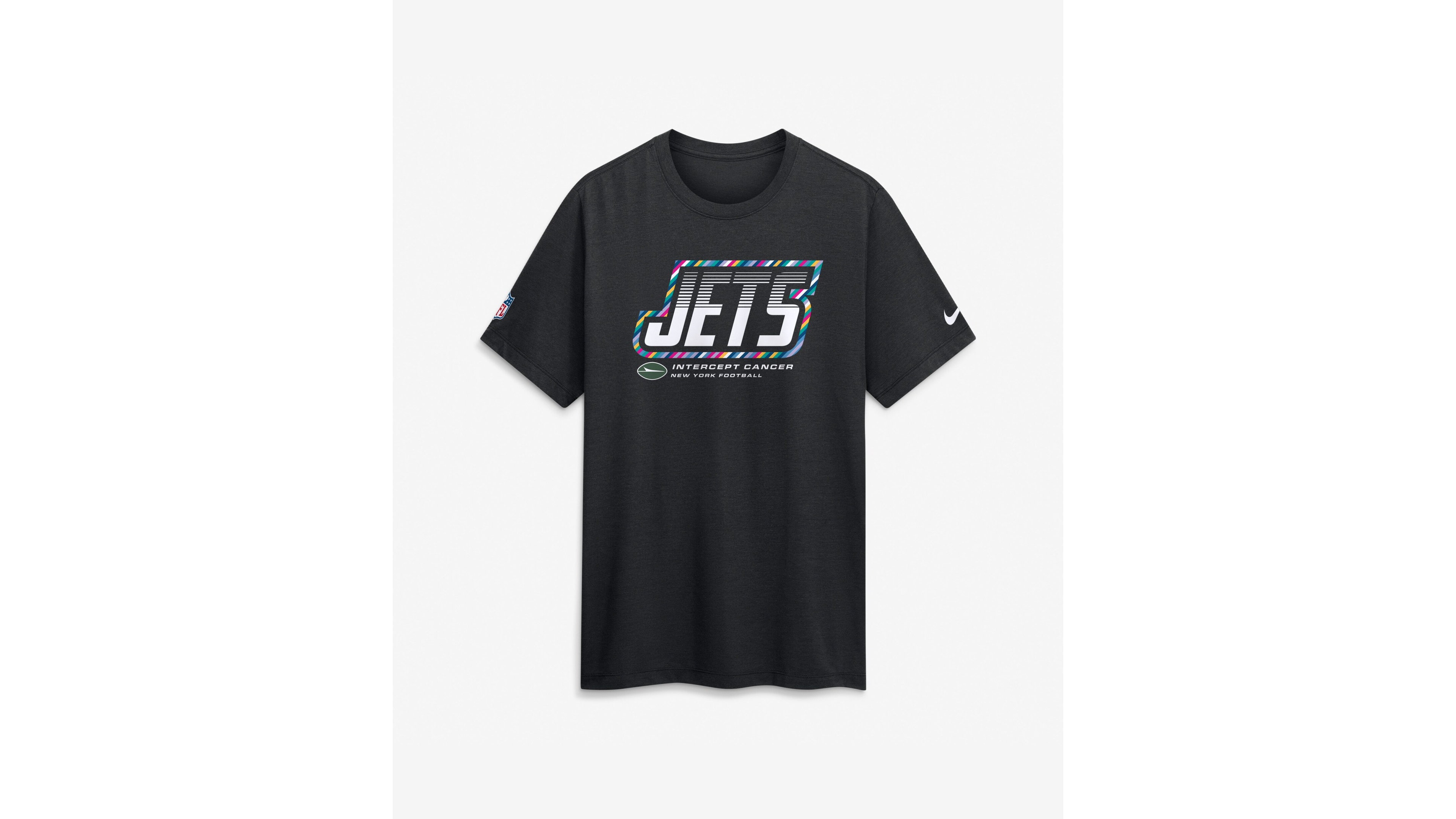 Nike Men's Black New York Jets 2026 Nfl Cruical Catch Sideline Dri-Fit T-Shirt