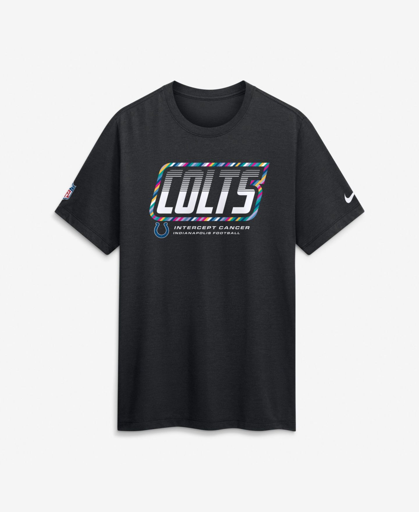 Мужская футболка Nike Black Indianapolis Colts 2026 NFL Cruical Catch Sideline Dri-Fit — фото 1