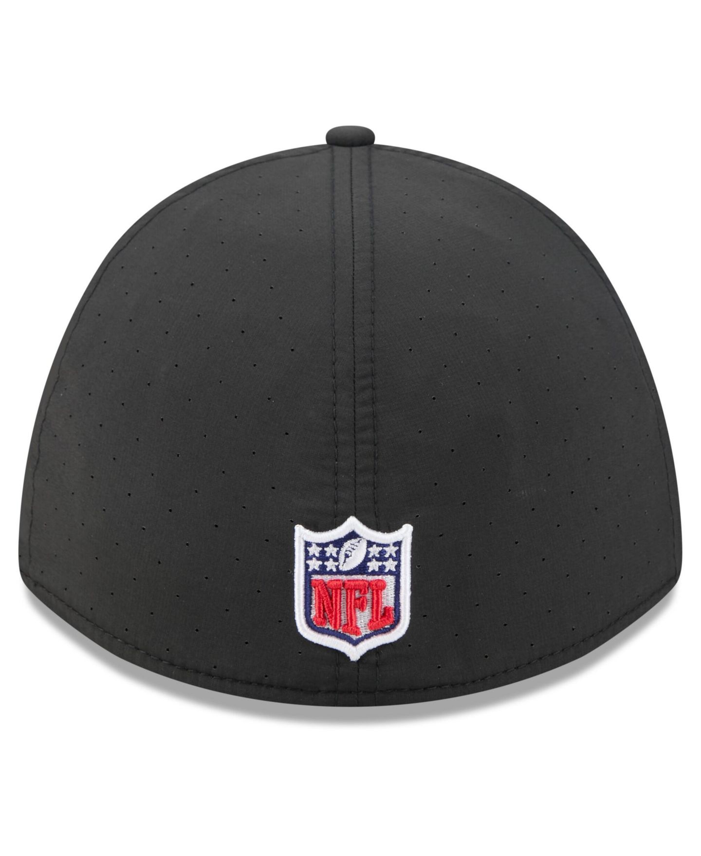 Мужской головной убор New Era Black New York Jets 2026 NFL Cruical Catch 39THIRTY M-Crown Stretch Hat — фото 3