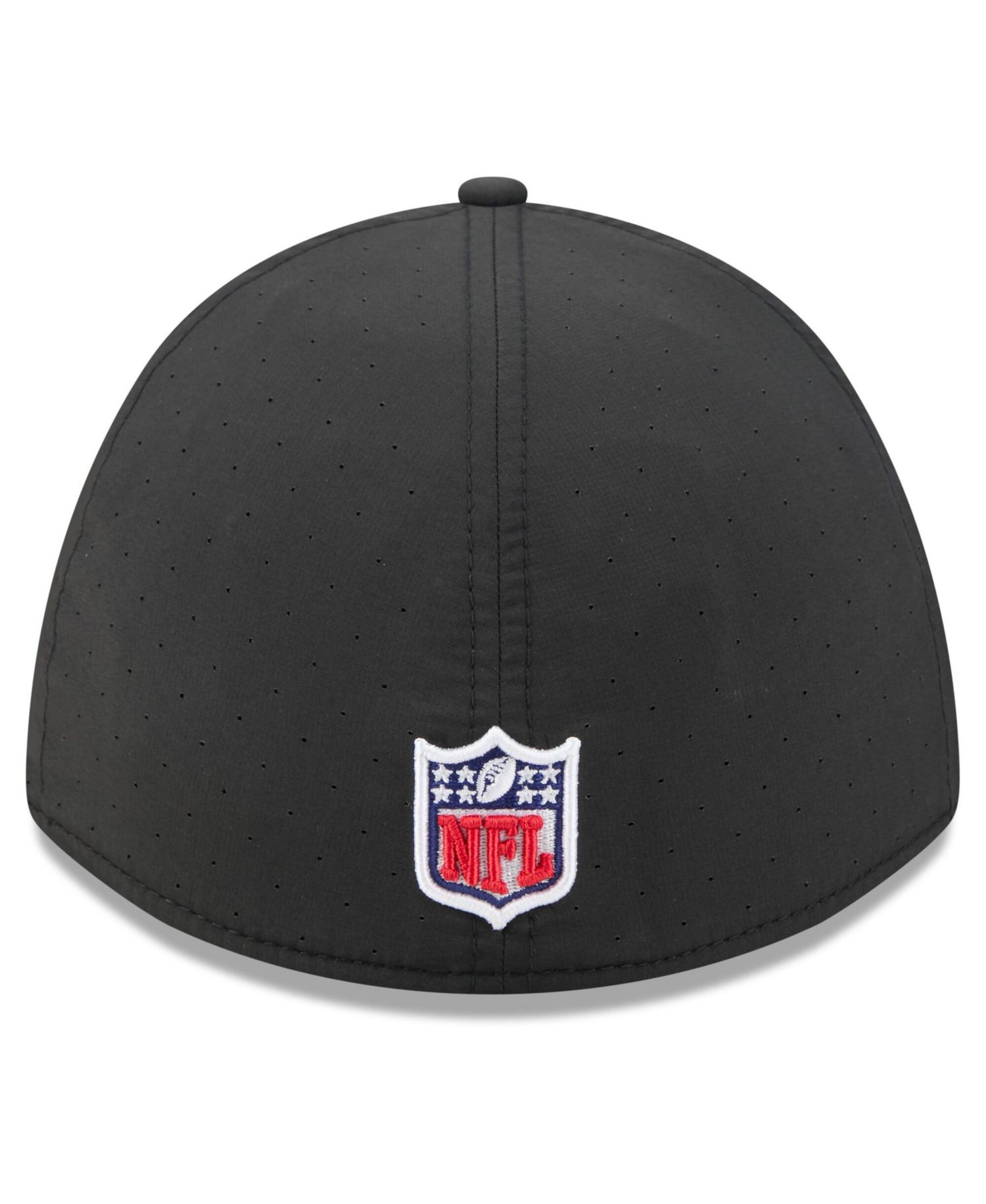 Men's Black New York Jets 2026 NFL Cruical Catch 39THIRTY M-Crown Stretch Hat