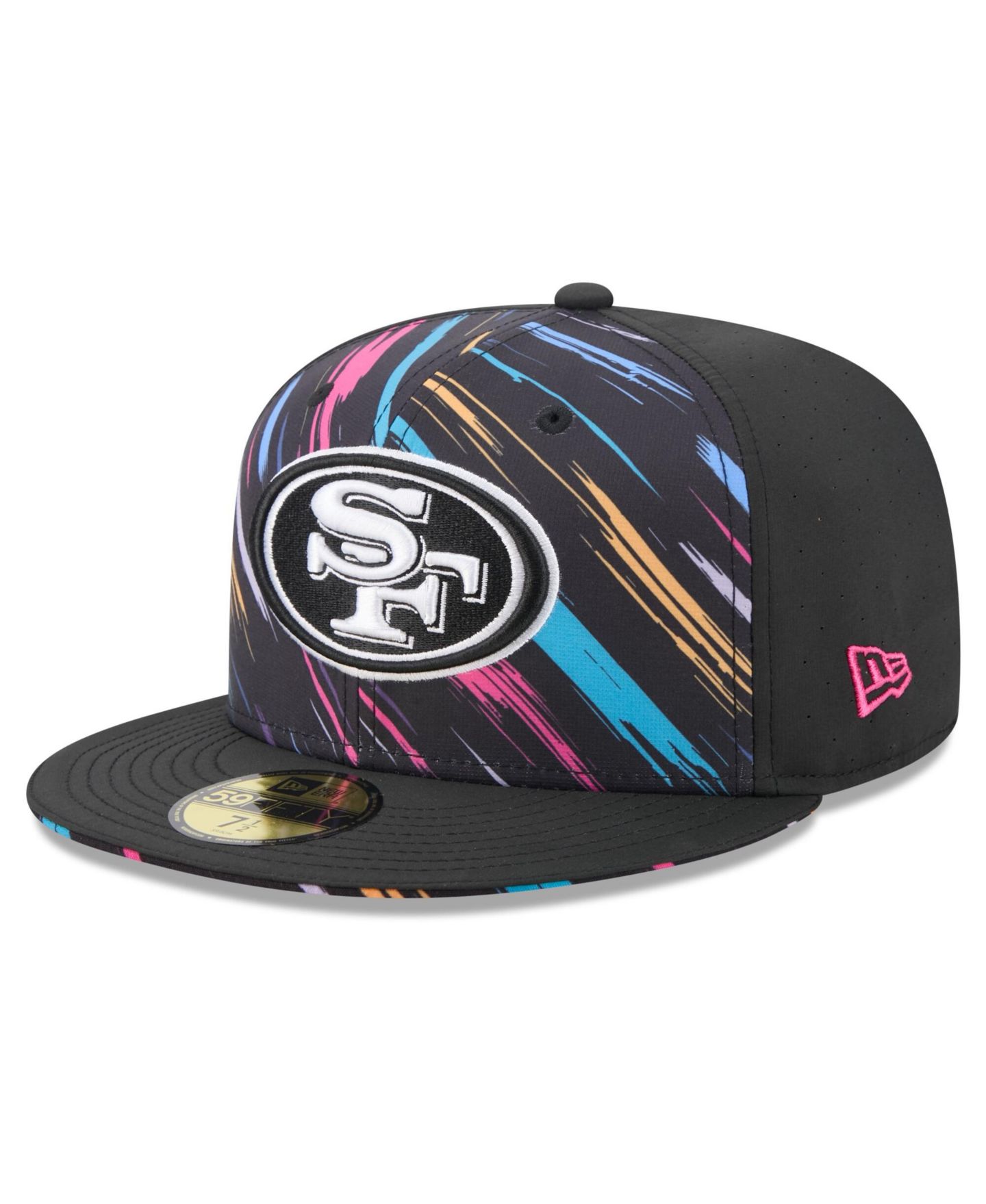 Мужская кепка New Era Black San Francisco 49ers 2026 NFL Cruical Catch 59FIFTY Fitted Hat — фото 4