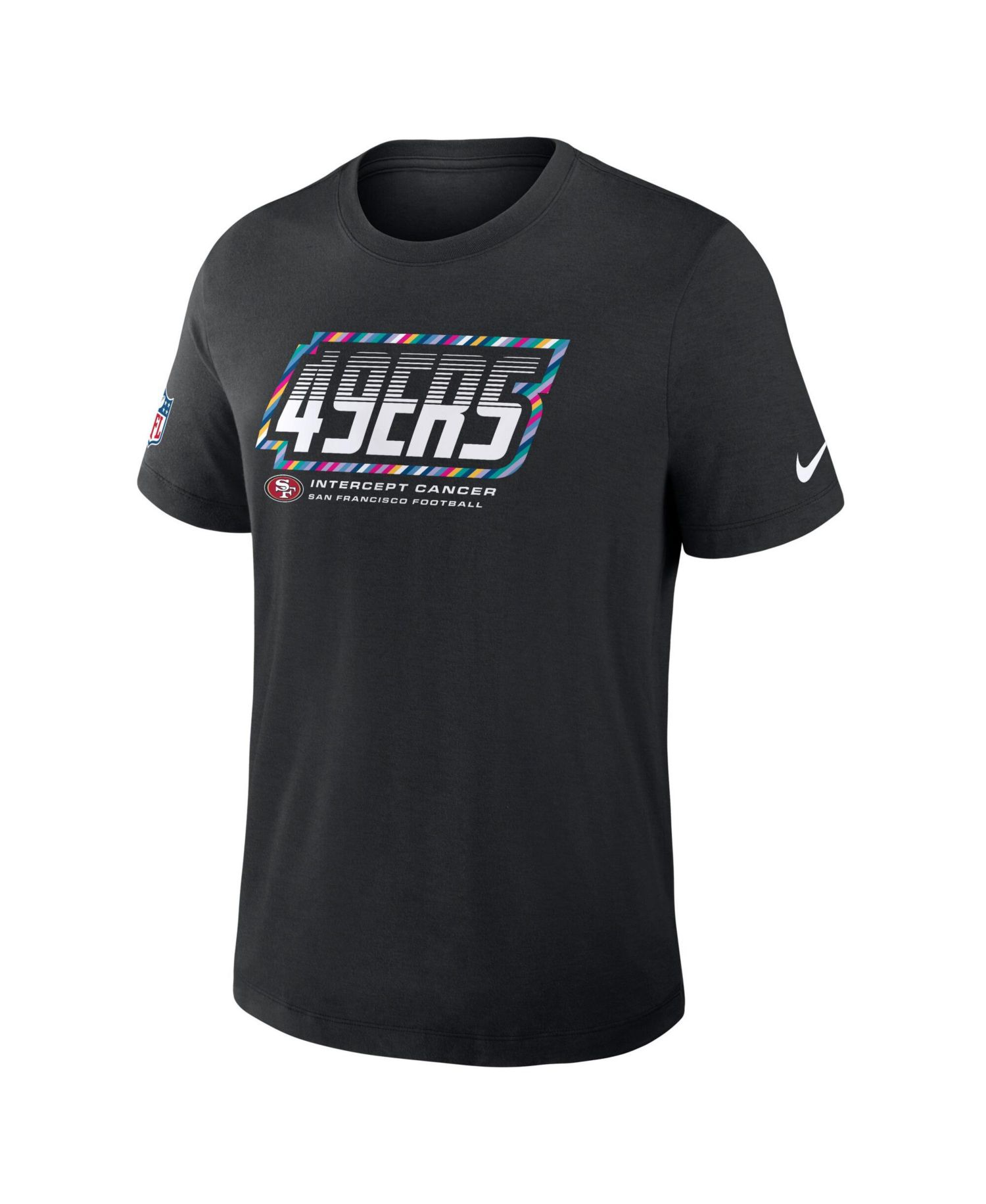 Men's Black San Francisco 49ers 2026 NFL Cruical Catch Sideline Dri-Fit T-Shirt