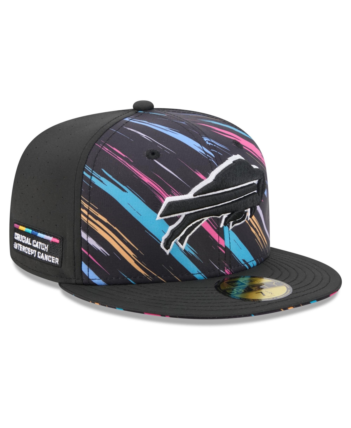 New Era Men's Black Buffalo Bills 2026 Nfl Cruical Catch 59FIFTY Fitted Hat - Black