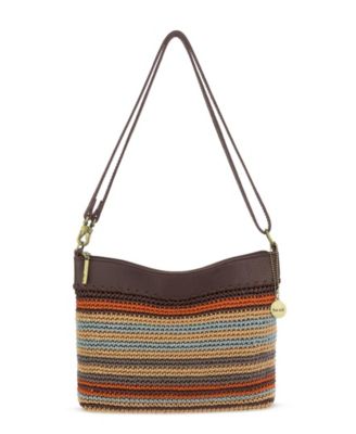 Women's Lumi Crochet Medium Adjustable Crossbody Handbag