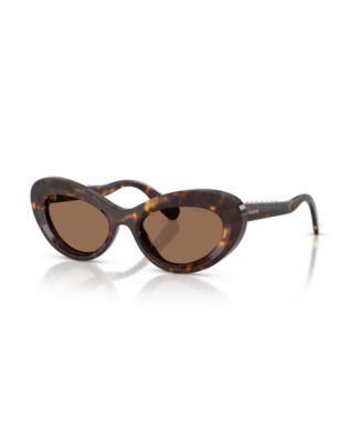 Women's Cat-Eye Acetate Sunglasses SK6061U
