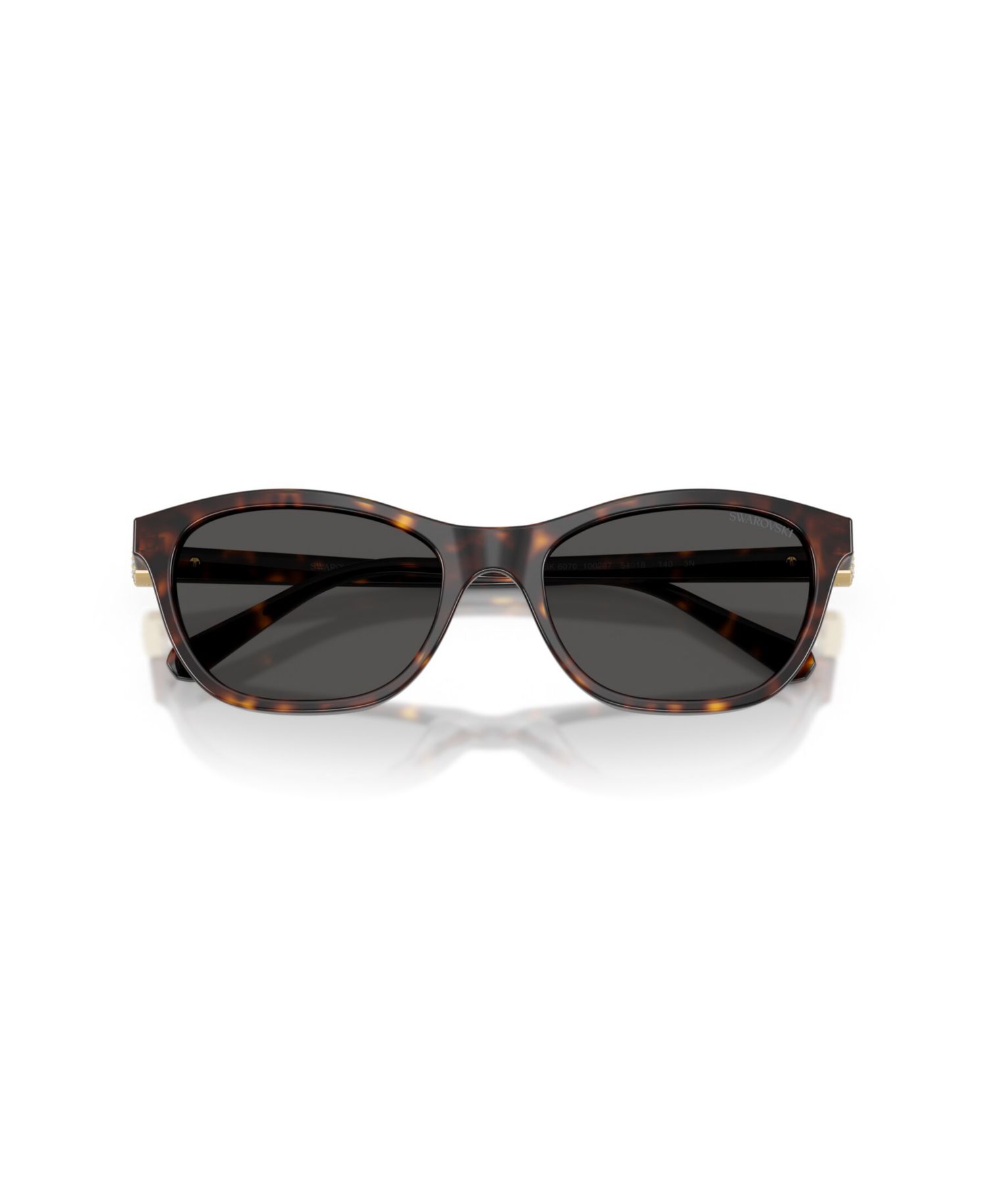 Women's Cat-Eye Strass Crystal Sunglasses SK6070