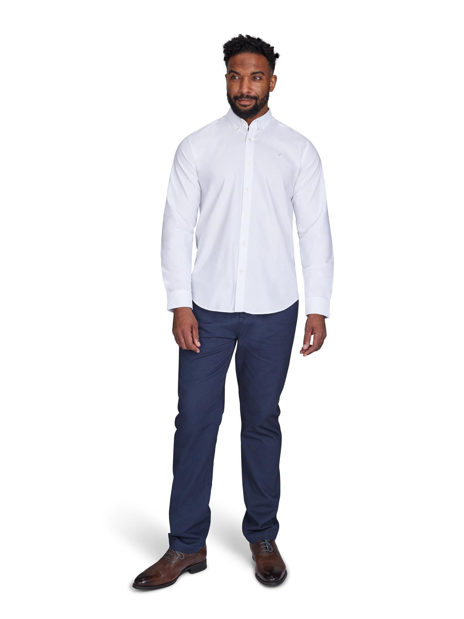 Men's Long-Sleeve Oxford Classic-Fit Shirt