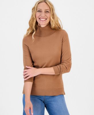 Women's Long-Sleeve Turtleneck Sweater