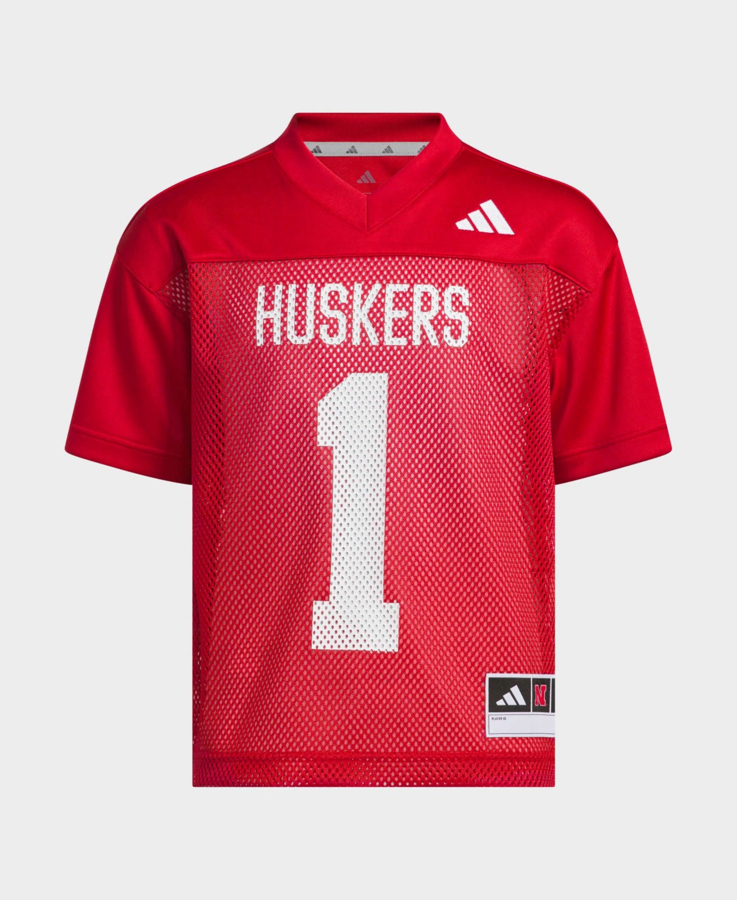Big Boys and Girls Scarlet Nebraska Huskers Tailgate Jersey