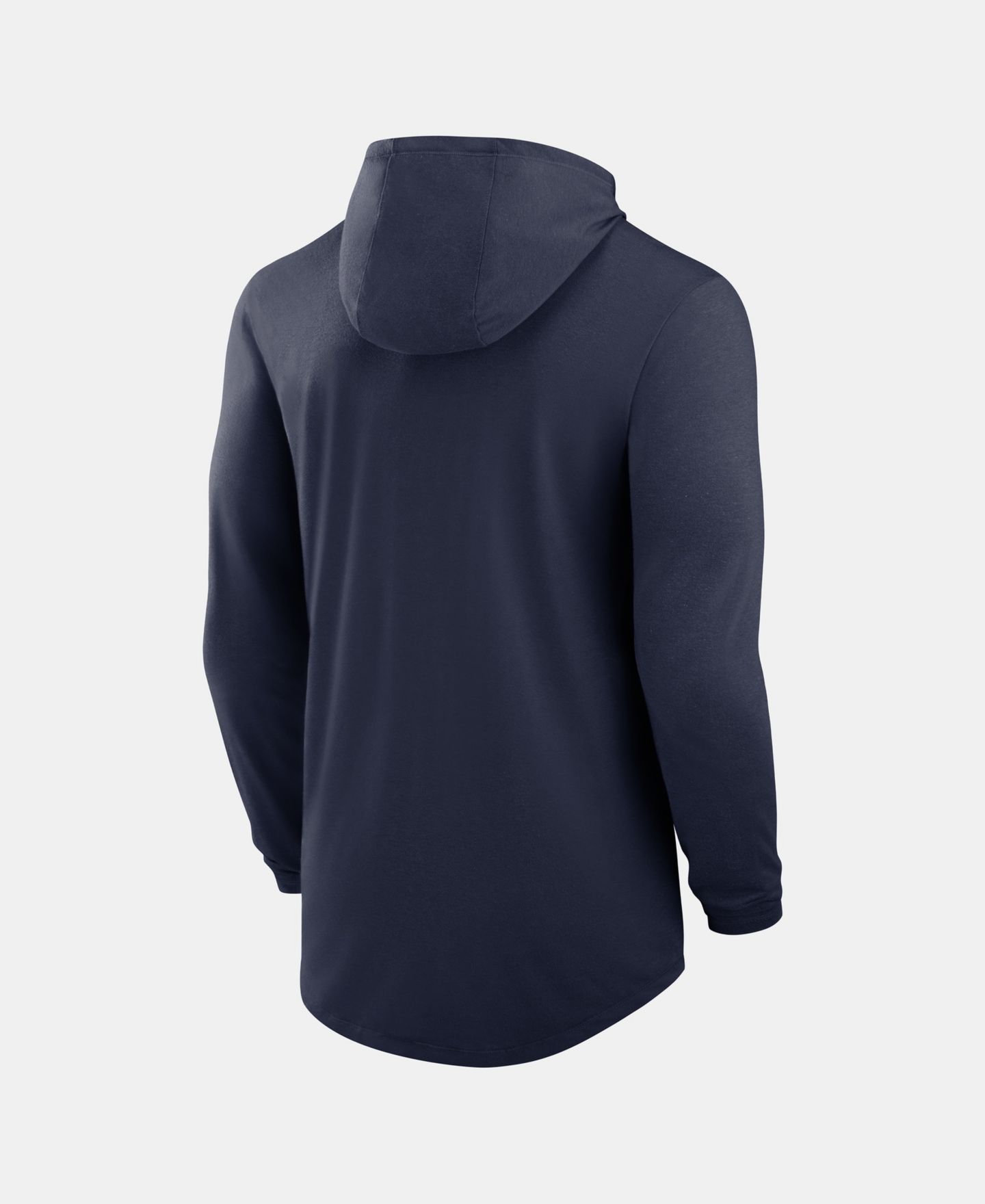 Мужская футболка Nike Navy Auburn Tigers Primetime Pattern Tri-Blend Dri-FIT Long Sleeve Hooded — фото 4