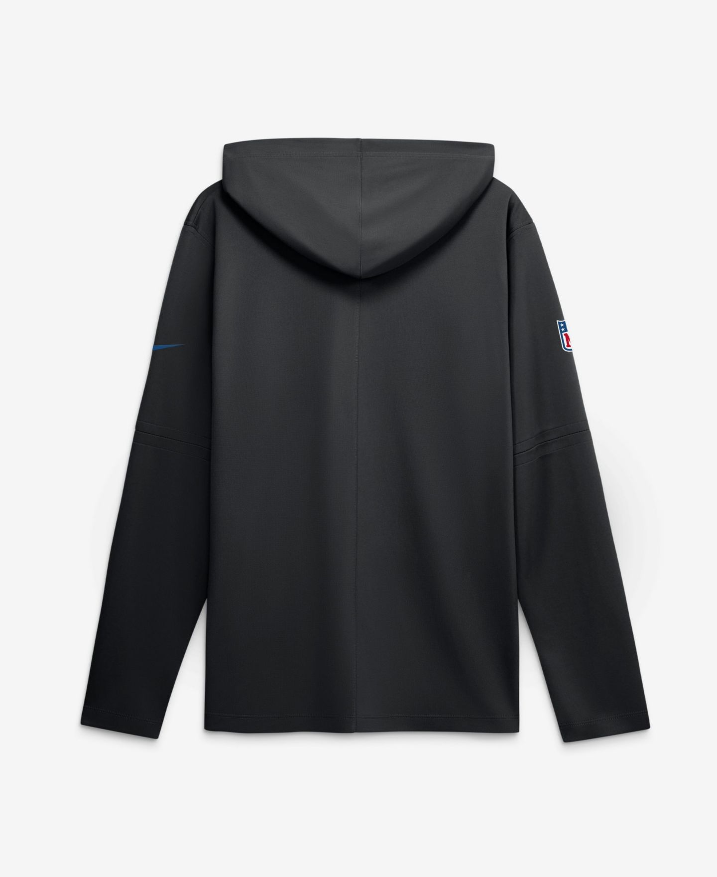 Мужская футболка Nike Black Indianapolis Colts Sideline Alternate Lightweight Long Sleeve Hooded Dri-FIT — фото 2