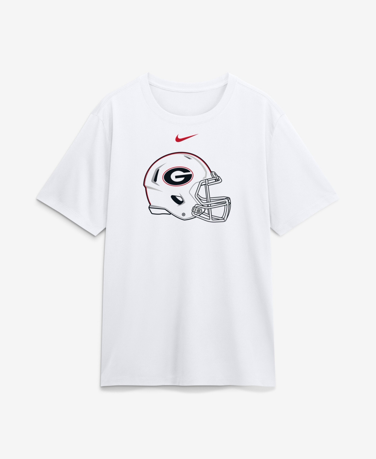 Nike Men's Georgia Bulldogs 2026 White Out Helmet T-Shirt