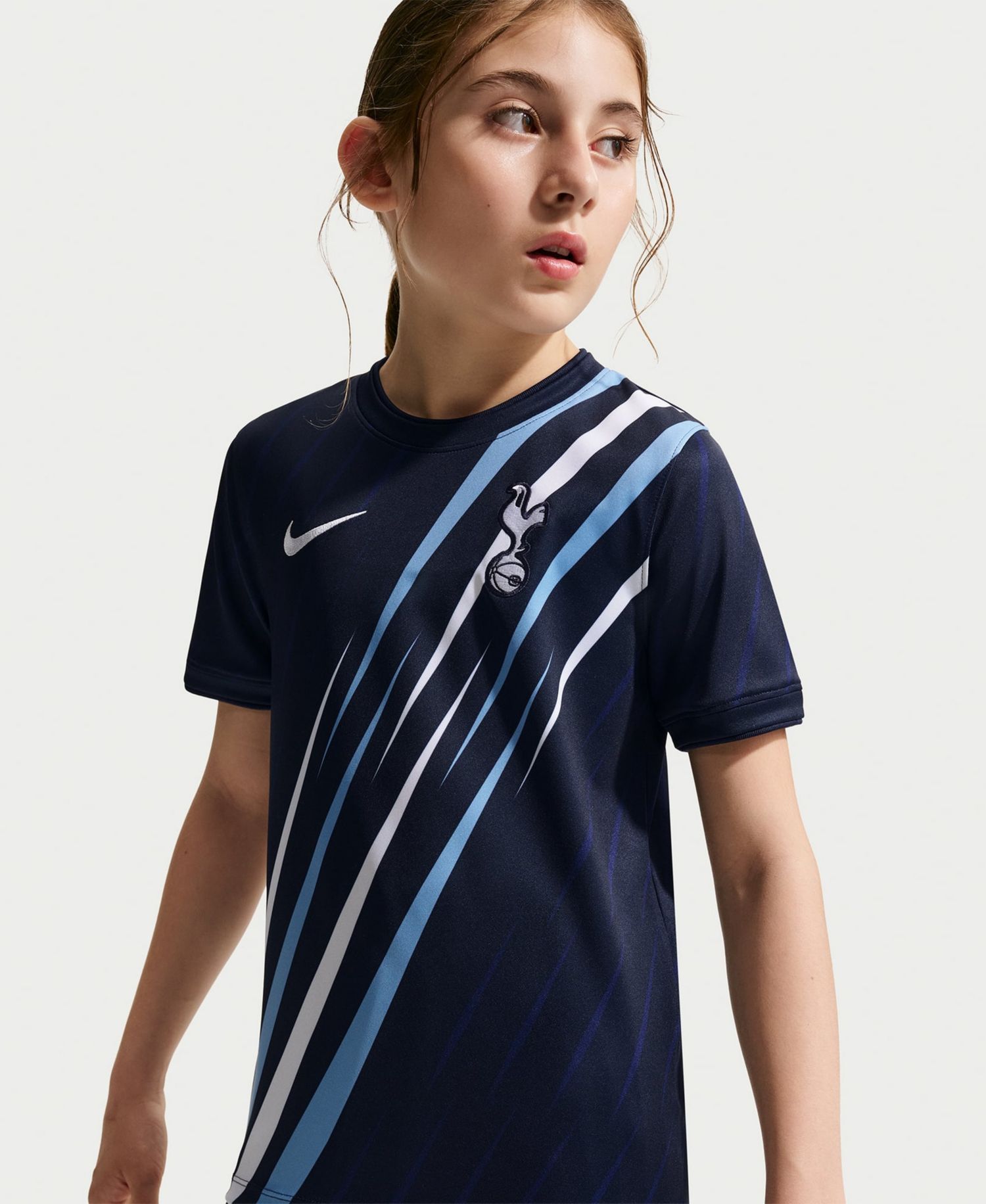 Big Boys and Girls Navy Tottenham Hotspur 2026/27 Away Pre-Match Top