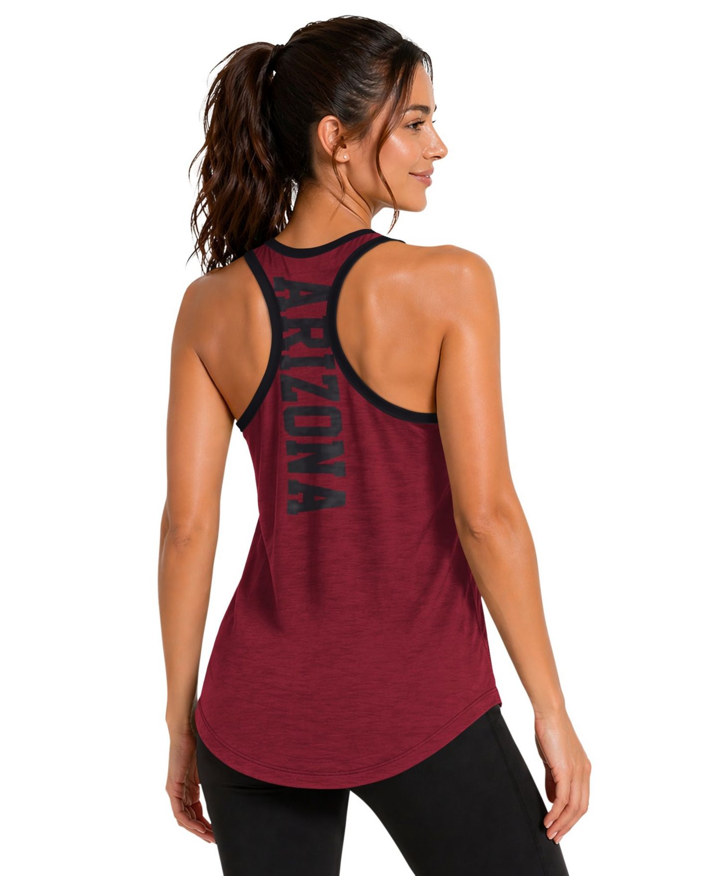 Женский топ G-III 4Her by Carl Banks Cardinal Arizona Cardinals Tater II Racerback — фото 2