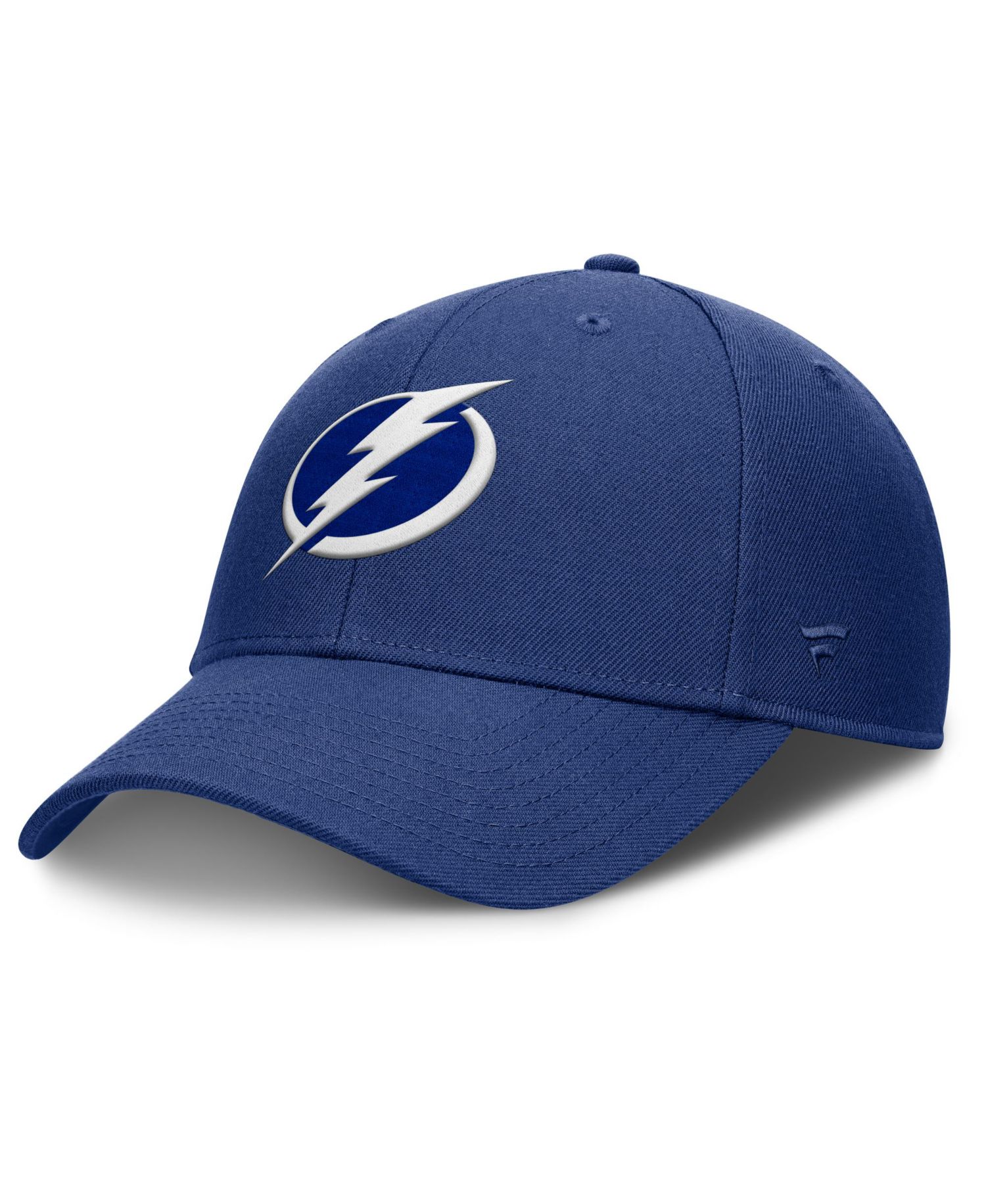 Men's Blue Tampa Bay Lightning Force Adjustable Hat